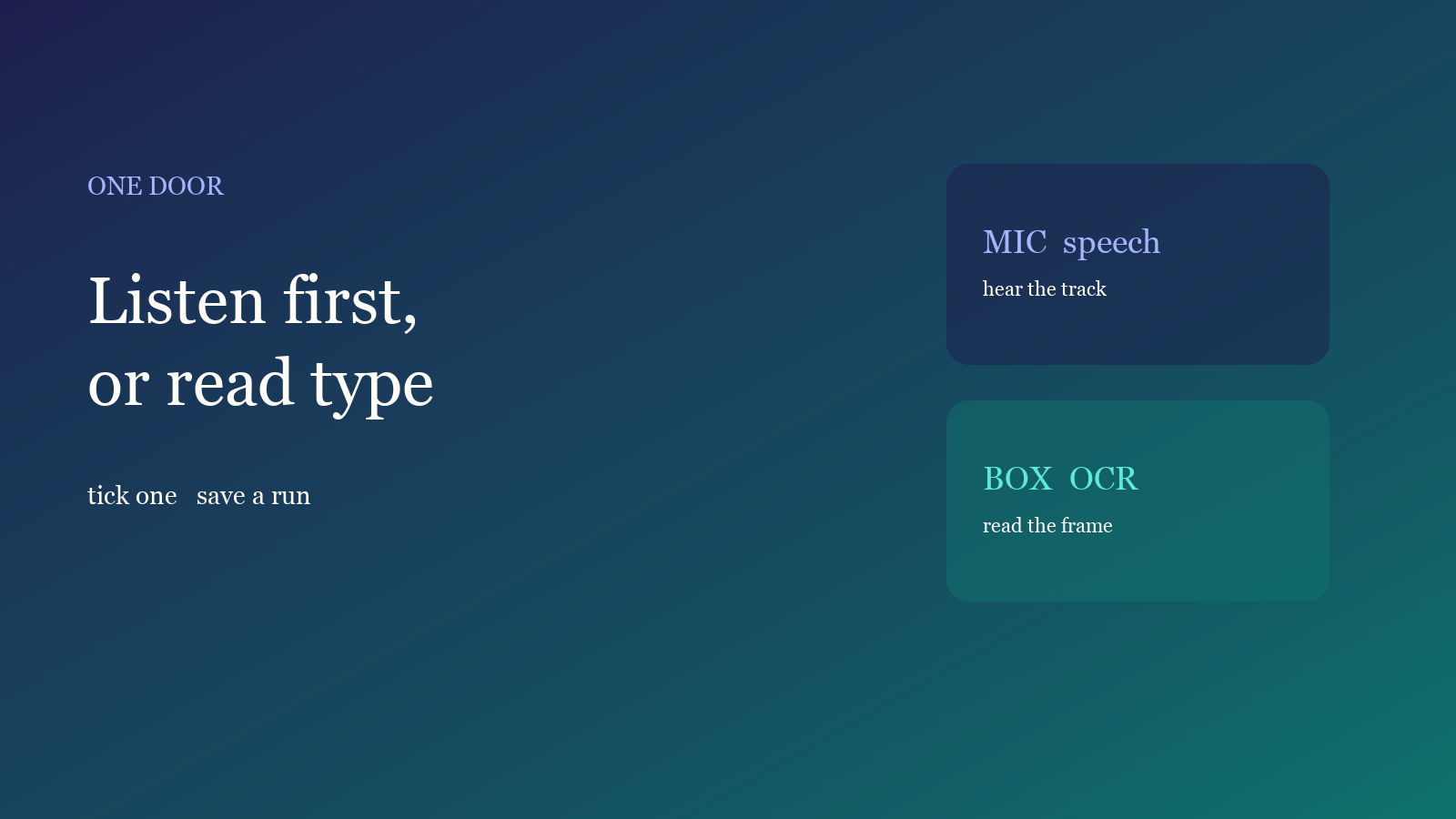 Speech or OCR? Check the voice track first | AI Video Factory